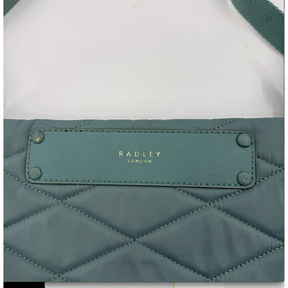 RADLEY London Crossbody Quilted Nylon Purse Bag Adjustable Strap L - Picture 3 of 9